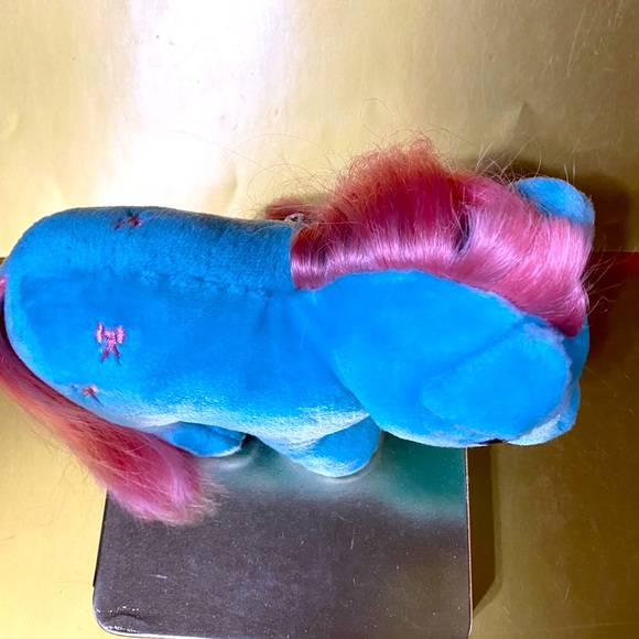 MY LITTLE PONY G1 1985 ORIGINAL HASBRO SOFTIES BOW TIE PONY COLLECTIBLE PLUSH - Picture 11 of 15